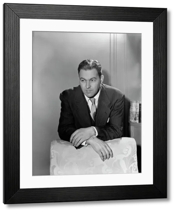 Framed Print : Portrait of Irving Kolodin, New York, N.Y. 1946. Creator: William Paul Gottlieb Framed Print : Portrait of Irving Kolodin, New York, N.Y. 1946. Creator: William Paul Gottlieb