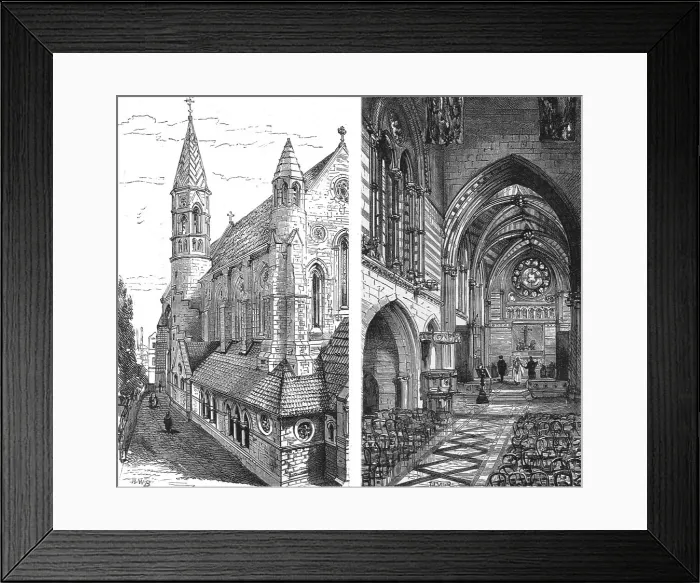 Framed Print : The Crimean Church, Constatinople, 1890. Creator: C.M Clode Framed Print : The Crimean Church, Constatinople, 1890. Creator: C.M Clode