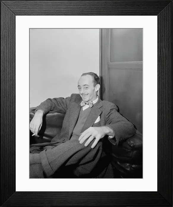 Framed Print : Portrait of Dave Lambert, New York, N.Y. 1946. Creator: William Paul Gottlieb Framed Print : Portrait of Dave Lambert, New York, N.Y. 1946. Creator: William Paul Gottlieb