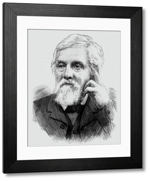 Framed Print : The Late John Hancock, Naturalist. 1806-1890, 1890. Creator: John Worsnop Framed Print : The Late John Hancock, Naturalist. 1806-1890, 1890. Creator: John Worsnop