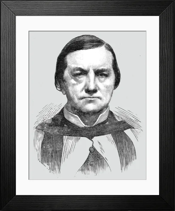 Framed Print : The Late Rev. Henry White, 1834-1890. Creator: Samuel A Walker Framed Print : The Late Rev. Henry White, 1834-1890. Creator: Samuel A Walker