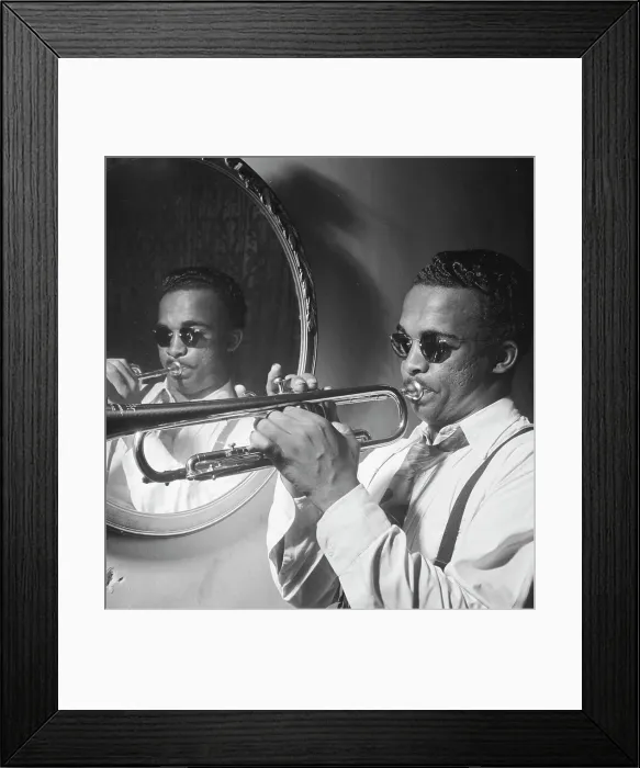 Framed Print : Portrait of Howard McGhee, New York, N.Y. ca. Sept. 1947. Creator: William Paul Gottlieb Framed Print : Portrait of Howard McGhee, New York, N.Y. ca. Sept. 1947. Creator: William Paul Gottlieb