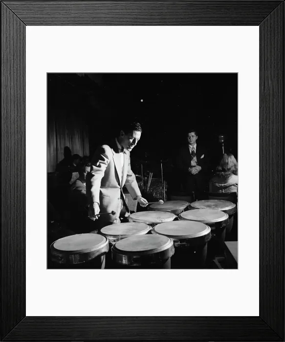 Framed Print : Portrait of Paul Kashian, Mundell Lowe, Ray McKinley...Hotel Commodore, Century Room, N.Y. 1947. Creator: William Paul Gottlieb Framed Print : Portrait of Paul Kashian, Mundell Lowe, Ray McKinley...Hotel Commodore, Century Room, N.Y. 1947. Creator: William Paul Gottlieb