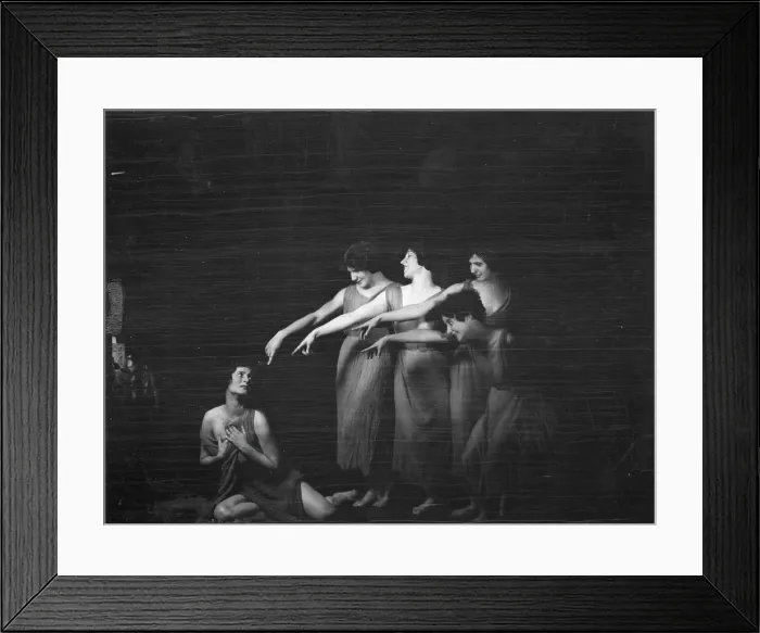 Framed Print : Strauss, Sarah Mildred, and pupils, 1925 Sept. 26. Creator: Arnold Genthe Framed Print : Strauss, Sarah Mildred, and pupils, 1925 Sept. 26. Creator: Arnold Genthe