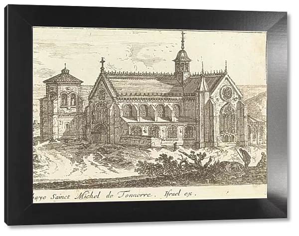 Veue de l'Abbaye Sainct Michel de Tonnerre, 1650. Creator: Israel Silvestre