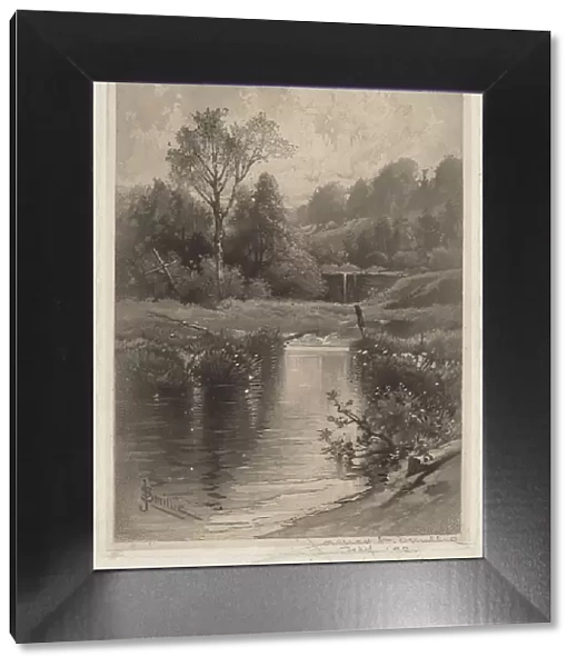 An Old Dam Near Montrose, 1891. Creator: James David Smillie
