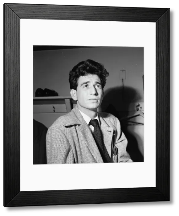 Framed Print : Portrait of Shelly Manne, ca. Dec. 1946. Creator: William Paul Gottlieb Framed Print : Portrait of Shelly Manne, ca. Dec. 1946. Creator: William Paul Gottlieb