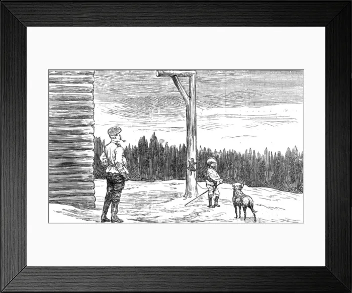 Framed Print : Russia's Traetment of her Prisoners; Notes at Kharsakov, Saghalien, Eastern Siberia; Pour Encourag Creator: Unknown Framed Print : Russia's Traetment of her Prisoners; Notes at Kharsakov, Saghalien, Eastern Siberia; Pour Encourag Creator: Unknown