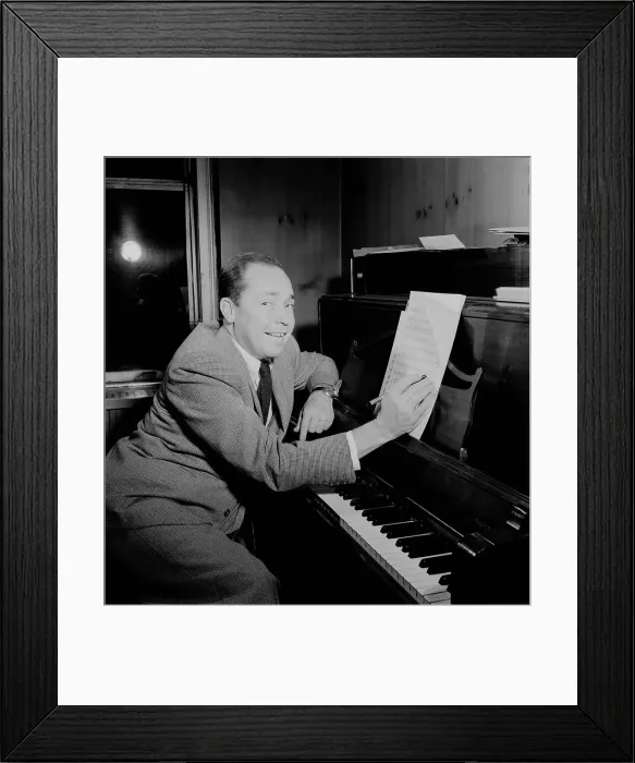 Framed Print : Portrait of Johnny Mercer, New York, N.Y. 1946. Creator: William Paul Gottlieb Framed Print : Portrait of Johnny Mercer, New York, N.Y. 1946. Creator: William Paul Gottlieb