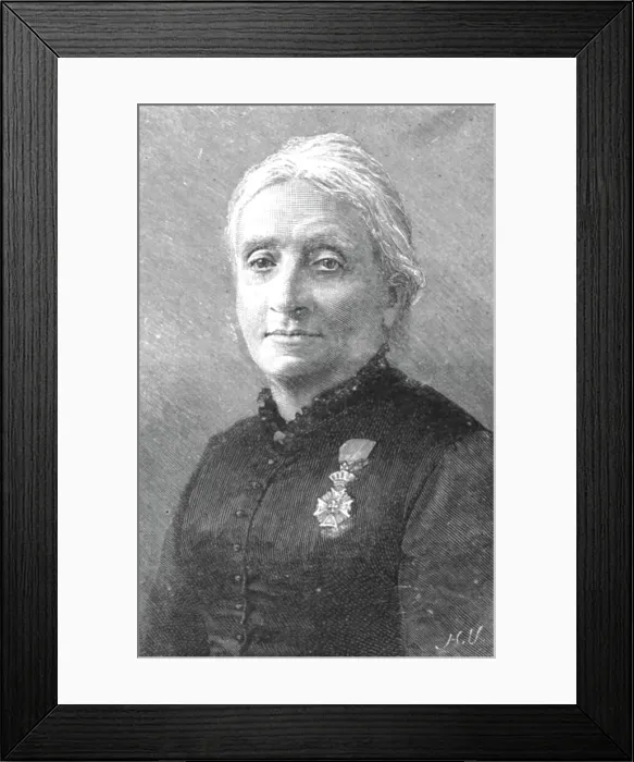 Framed Print : Madame Ronner; Henriette Ronner-Knip, 1890. Creator: Unknown Framed Print : Madame Ronner; Henriette Ronner-Knip, 1890. Creator: Unknown