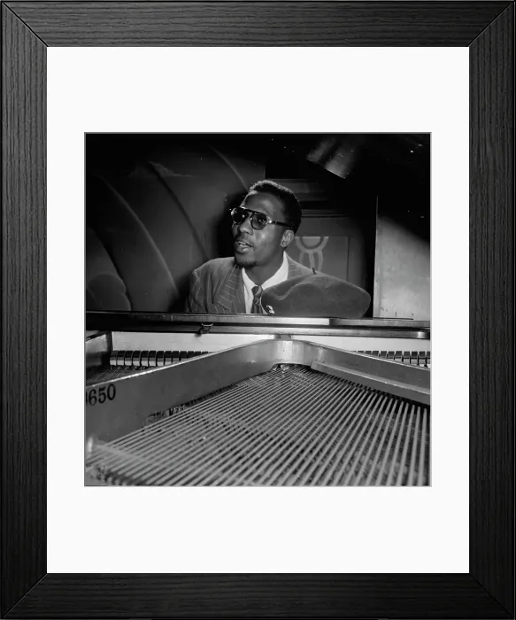 Framed Print : Portrait of Thelonious Monk, Minton's Playhouse, New York, N.Y. ca. Sept. 1947. Creator: William Paul Gottlieb Framed Print : Portrait of Thelonious Monk, Minton's Playhouse, New York, N.Y. ca. Sept. 1947. Creator: William Paul Gottlieb