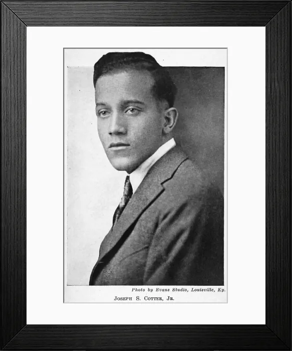 Framed Print : Joseph S. Cotter, Jr. 1922. Creator: Unknown Framed Print : Joseph S. Cotter, Jr. 1922. Creator: Unknown