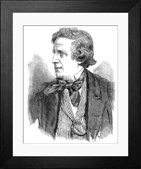 Framed Print : The Right Hon. W. G. Hayter, Q.C. M.P. for Wells, 1850. Creator: Unknown Framed Print : The Right Hon. W. G. Hayter, Q.C. M.P. for Wells, 1850. Creator: Unknown