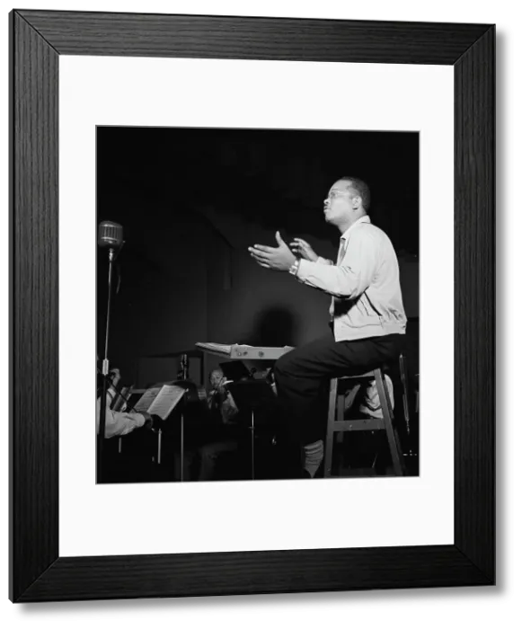 Framed Print : Portrait of Sy Oliver, New York, N.Y. ca. Sept. 1946. Creator: William Paul Gottlieb Framed Print : Portrait of Sy Oliver, New York, N.Y. ca. Sept. 1946. Creator: William Paul Gottlieb
