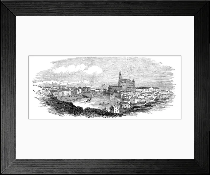 Framed Print : Abo, from an original sketch, 1854. Creator: Unknown Framed Print : Abo, from an original sketch, 1854. Creator: Unknown