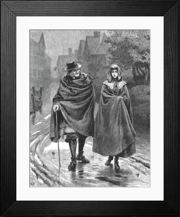 Framed Print : Urith: A Tale of Dartmoor, By S. Baring Gould, M. A.; You have given your heart to another ? Creator: Frank Dadd. Urith: A Tale of Dartmoor, By S. Baring Gould, M Framed Print : Urith: A Tale of Dartmoor, By S. Baring Gould, M. A.; You have given your heart to another ? Creator: Frank Dadd. Urith: A Tale of Dartmoor, By S. Baring Gould, M