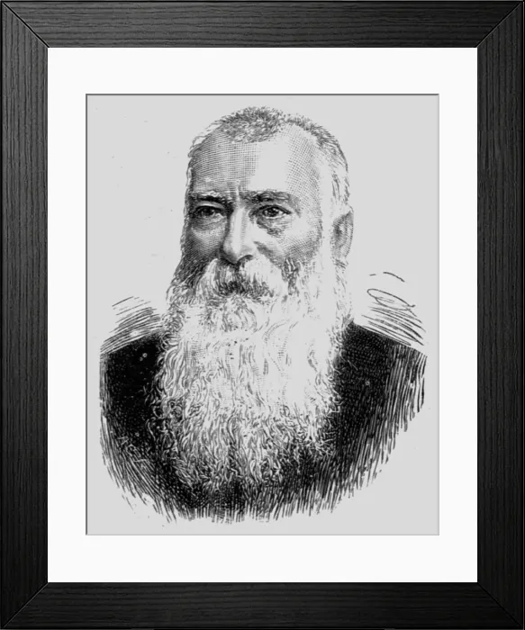 Framed Print : Alphonse Karr, 1808 -1890. 1890. Creator: Unknown Framed Print : Alphonse Karr, 1808 -1890. 1890. Creator: Unknown