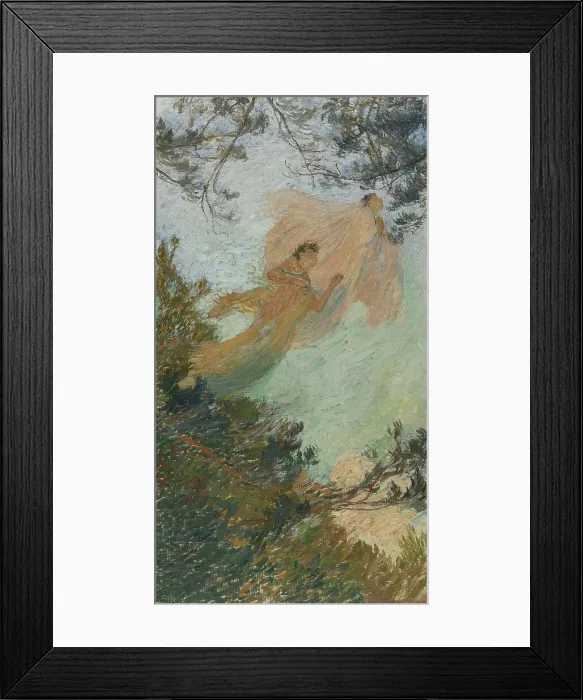 Framed Print : Esquisse pour la bibliothèque de l'Hôtel de Ville de Paris : les Muses (Plafond), c.1899. Creator: Henri Jean Guillaume Martin Framed Print : Esquisse pour la bibliothèque de l'Hôtel de Ville de Paris : les Muses (Plafond), c.1899. Creator: Henri Jean Guillaume Martin