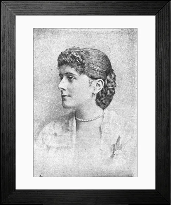 Framed Print : Lady Jane Seymour Combe, 1891. Creator: Alexander Bassano Framed Print : Lady Jane Seymour Combe, 1891. Creator: Alexander Bassano
