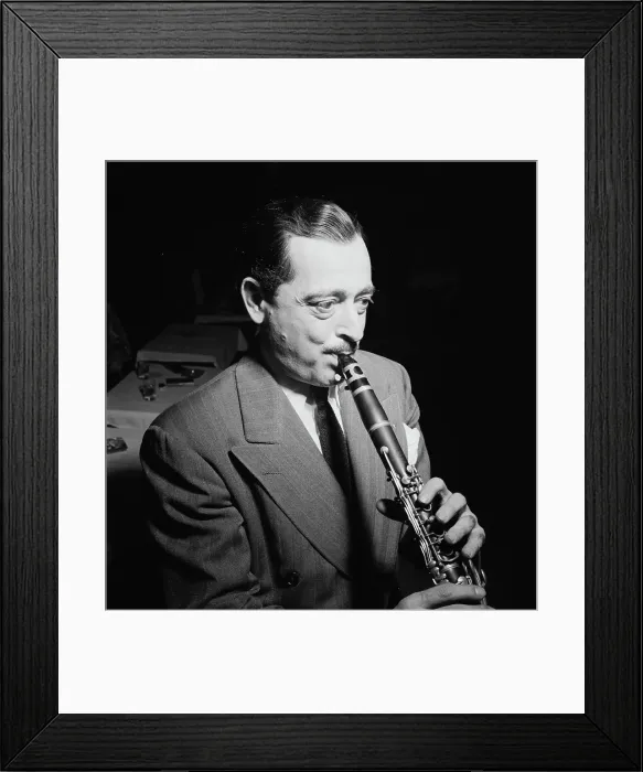 Framed Print : Portrait of Tony Parenti, Jimmy Ryan's (Club), New York, N.Y. ca. Aug. 1946. Creator: William Paul Gottlieb Framed Print : Portrait of Tony Parenti, Jimmy Ryan's (Club), New York, N.Y. ca. Aug. 1946. Creator: William Paul Gottlieb
