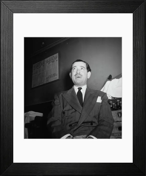 Framed Print : Portrait of Tony Parenti, Jimmy Ryan's (Club), New York, N.Y. ca. Aug. 1946. Creator: William Paul Gottlieb Framed Print : Portrait of Tony Parenti, Jimmy Ryan's (Club), New York, N.Y. ca. Aug. 1946. Creator: William Paul Gottlieb