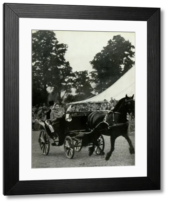 Framed Print : Competing at Windsor Horse Show - May, 1945, 1947. Creator: Unknown Framed Print : Competing at Windsor Horse Show - May, 1945, 1947. Creator: Unknown