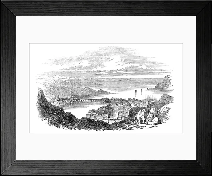 Framed Print : Christiansund, 1854. Creator: Unknown Framed Print : Christiansund, 1854. Creator: Unknown