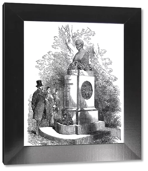 The Hood Memorial, at Kensal-Green, 1854. Creator: Unknown