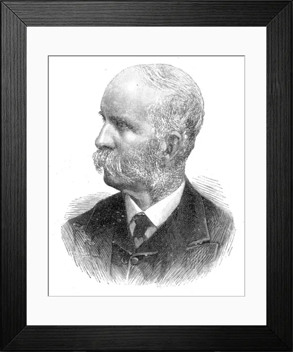 Framed Print : Mr John Furley, 1891. Creator: Unknown Framed Print : Mr John Furley, 1891. Creator: Unknown