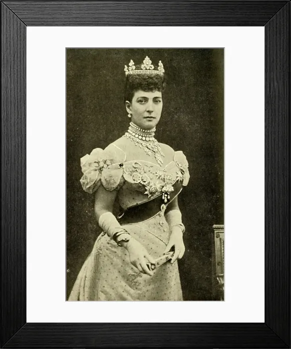 Framed Print : Her Majesty Queen Alexandra, 1902. Creator: Gunn & Stuart. Her Majesty Queen Alexandra, 1902. Creator: Gunn & Stuart Framed Print : Her Majesty Queen Alexandra, 1902. Creator: Gunn & Stuart. Her Majesty Queen Alexandra, 1902. Creator: Gunn & Stuart