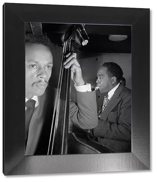 Portrait of Charlie Parker, Tommy Potter, and Max Roach, Three Deuces, New York, N.Y. ca. Aug. 1947 Creator: William Paul Gottlieb