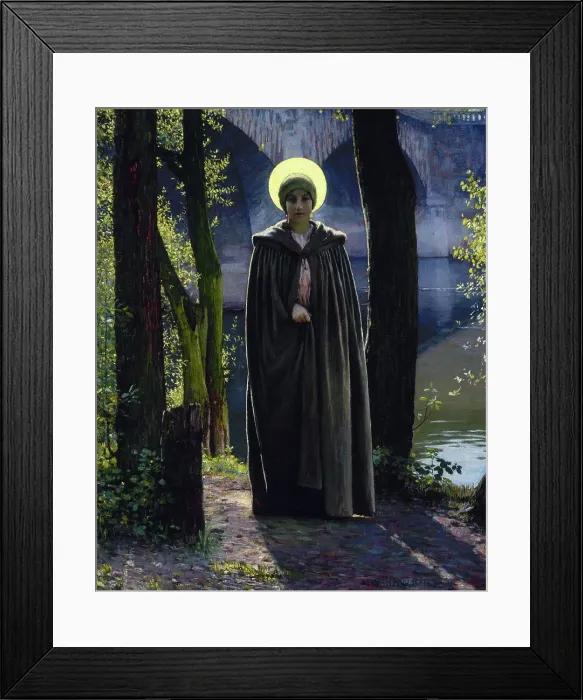 Framed Print : Ma patronne, c.1903. Creator: Louis Welden Hawkins Framed Print : Ma patronne, c.1903. Creator: Louis Welden Hawkins