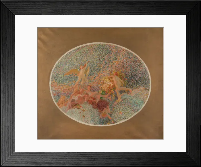 Framed Print : Esquisse pour la mairie du 10ème arrondissement : Les Arts- Harmonies, c.1905. Creator: Henri Bonis Framed Print : Esquisse pour la mairie du 10ème arrondissement : Les Arts- Harmonies, c.1905. Creator: Henri Bonis
