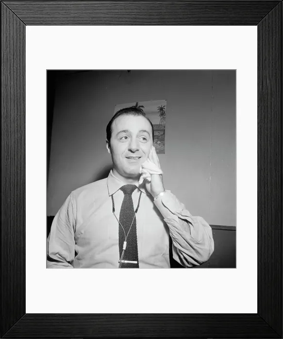 Framed Print : Portrait of Flip Phillips, Three Deuces(?), New York, N.Y. ca. June 1947. Creator: William Paul Gottlieb Framed Print : Portrait of Flip Phillips, Three Deuces(?), New York, N.Y. ca. June 1947. Creator: William Paul Gottlieb