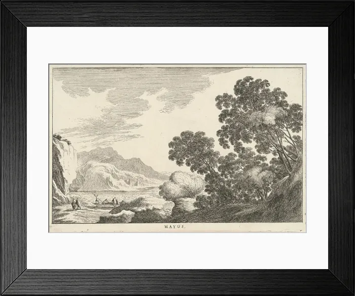 Framed Print : Mayus (May), late 17th century. Creator: Lodovico Mattioli Framed Print : Mayus (May), late 17th century. Creator: Lodovico Mattioli