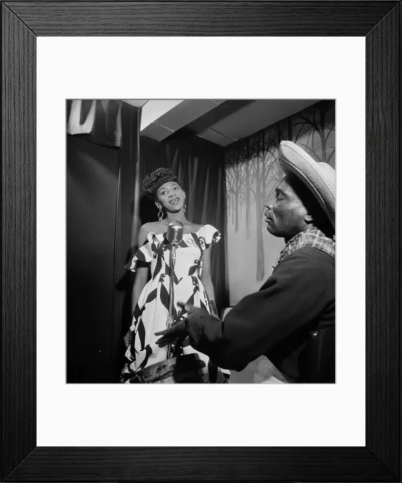 Framed Print : Portrait of Josephine Premice, Village Vanguard, New York, N.Y. ca. July 1947. Creator: William Paul Gottlieb Framed Print : Portrait of Josephine Premice, Village Vanguard, New York, N.Y. ca. July 1947. Creator: William Paul Gottlieb