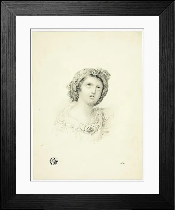 Framed Print : Sibyl, n.d. Creator: Charles Theodosius Heath Framed Print : Sibyl, n.d. Creator: Charles Theodosius Heath