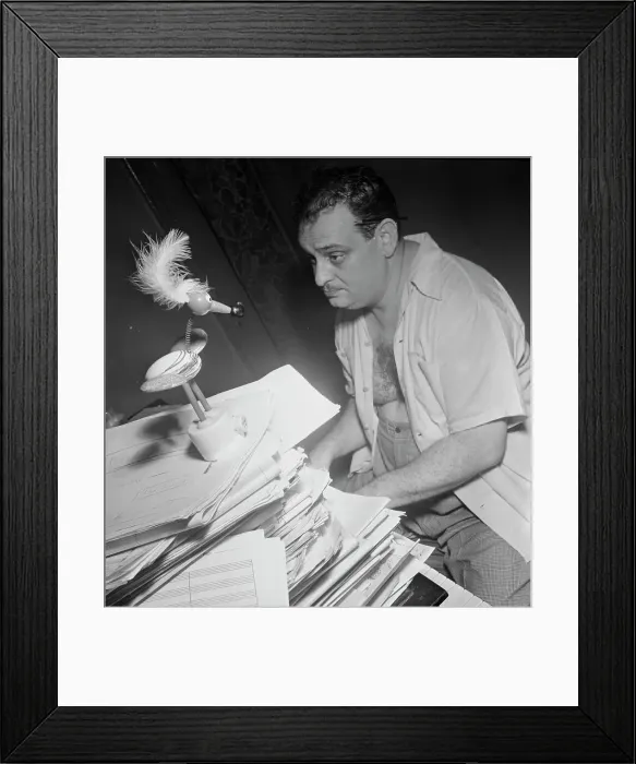 Framed Print : Portrait of Johnny Richards, New York, N.Y. ca. Sept. 1947. Creator: William Paul Gottlieb Framed Print : Portrait of Johnny Richards, New York, N.Y. ca. Sept. 1947. Creator: William Paul Gottlieb