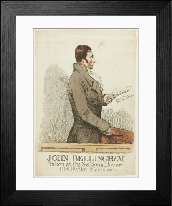Framed Print : John Bellingham, n.d. Creator: Denis Dighton Framed Print : John Bellingham, n.d. Creator: Denis Dighton