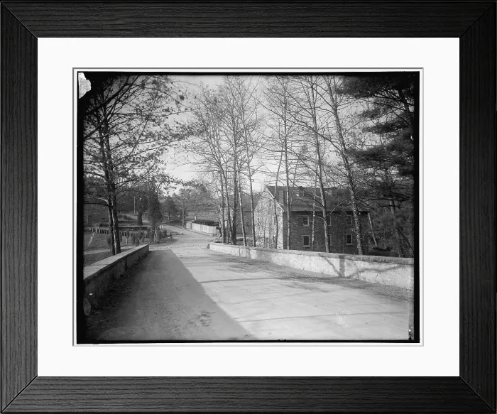 Framed Print : Rock Creek Park scenes: Pierce Mill, between 1910 and 1920. Creator: Harris & Ewing. Rock Creek Park scenes: Pierce Mill, between 1910 and 1920. Creator: Harris & Ewing Framed Print : Rock Creek Park scenes: Pierce Mill, between 1910 and 1920. Creator: Harris & Ewing. Rock Creek Park scenes: Pierce Mill, between 1910 and 1920. Creator: Harris & Ewing