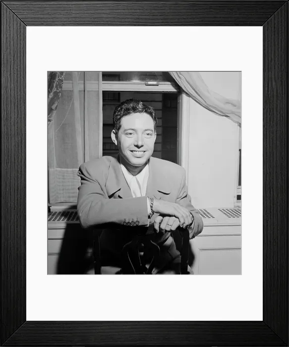 Framed Print : Portrait of Andy Russell, New York, N.Y.(?), ca. July 1946. Creator: William Paul Gottlieb Framed Print : Portrait of Andy Russell, New York, N.Y.(?), ca. July 1946. Creator: William Paul Gottlieb