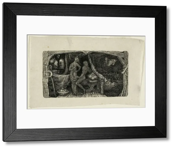 Framed Print : The Chamber Idyl, n.d. Creator: Edward Calvert Framed Print : The Chamber Idyl, n.d. Creator: Edward Calvert