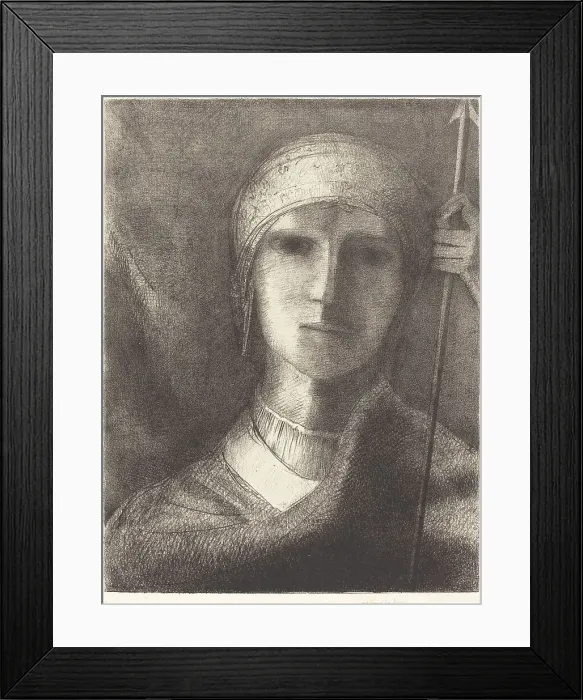 Framed Print : Parsifal, 1892. Creator: Odilon Redon Framed Print : Parsifal, 1892. Creator: Odilon Redon