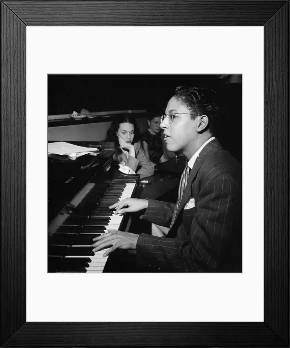 Framed Print : Portrait of Deryk Sampson, New York, N.Y. ca. Aug. 1947. Creator: William Paul Gottlieb Framed Print : Portrait of Deryk Sampson, New York, N.Y. ca. Aug. 1947. Creator: William Paul Gottlieb