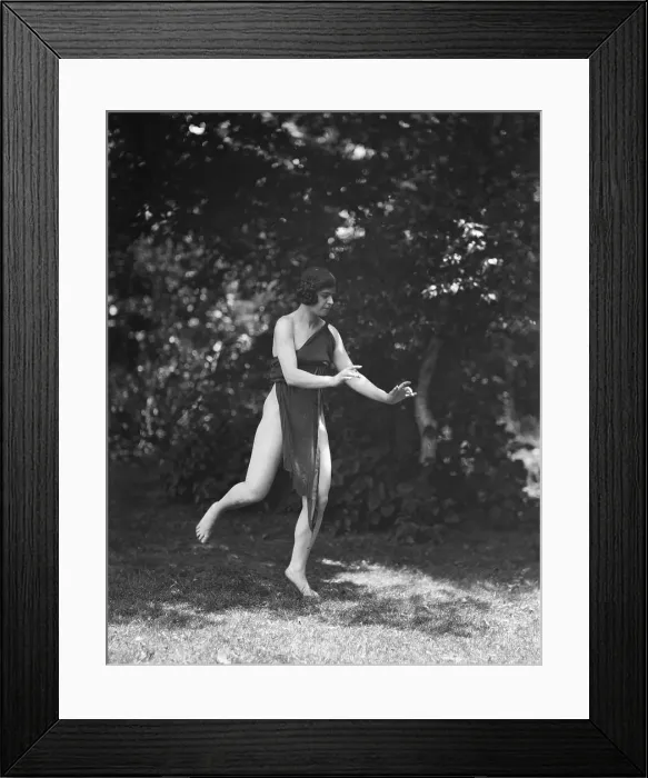 Framed Print : Wanger, Beatrice, Miss, between 1918 and 1921. Creator: Arnold Genthe Framed Print : Wanger, Beatrice, Miss, between 1918 and 1921. Creator: Arnold Genthe