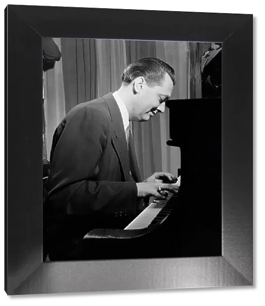 Portrait of Gene Schroeder, Eddie Condon's, New York, N.Y. 1946. Creator: William Paul Gottlieb