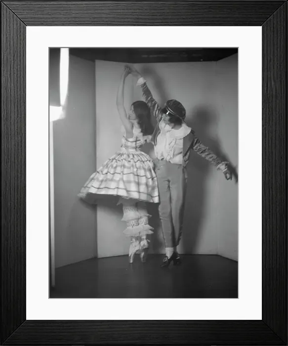 Framed Print : Wilde and Jason, Misses, 1924 Apr. 12. Creator: Arnold Genthe Framed Print : Wilde and Jason, Misses, 1924 Apr. 12. Creator: Arnold Genthe
