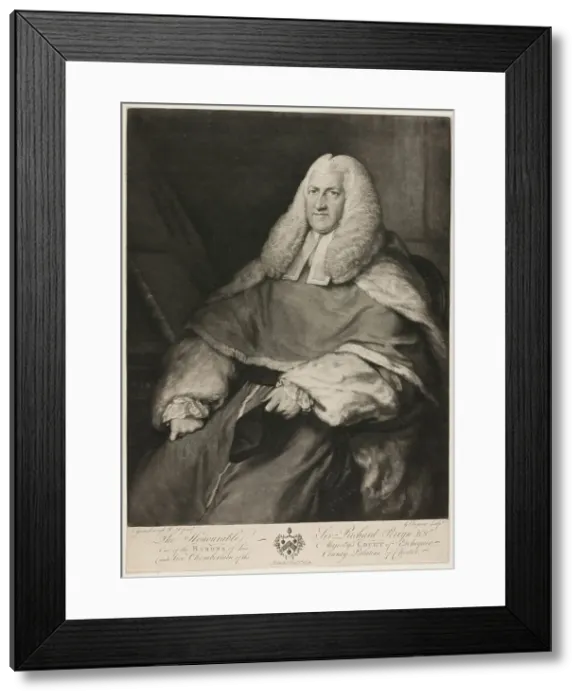 Framed Print : Sir Richard Perryn, n.d. Creator: Gainsborough Dupont Framed Print : Sir Richard Perryn, n.d. Creator: Gainsborough Dupont