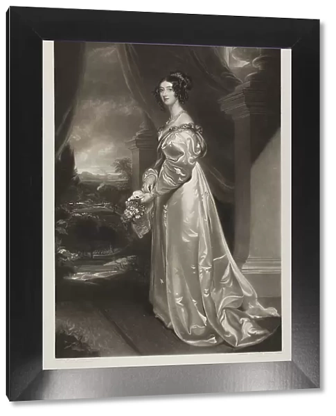 The Duchess of Richmond, 1842. Creator: George Raphael Ward