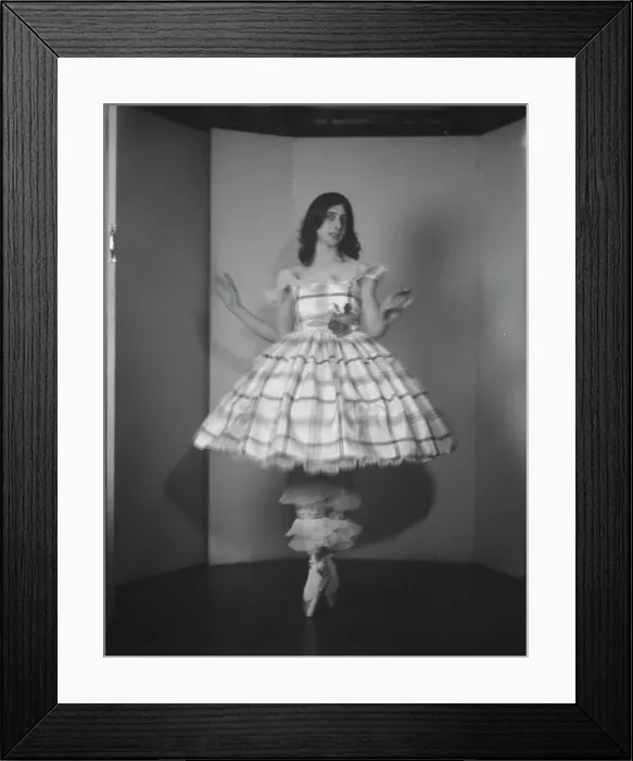 Framed Print : Wilde, Renne´, Miss, 1924 Apr. 12. Creator: Arnold Genthe Framed Print : Wilde, Renne´, Miss, 1924 Apr. 12. Creator: Arnold Genthe